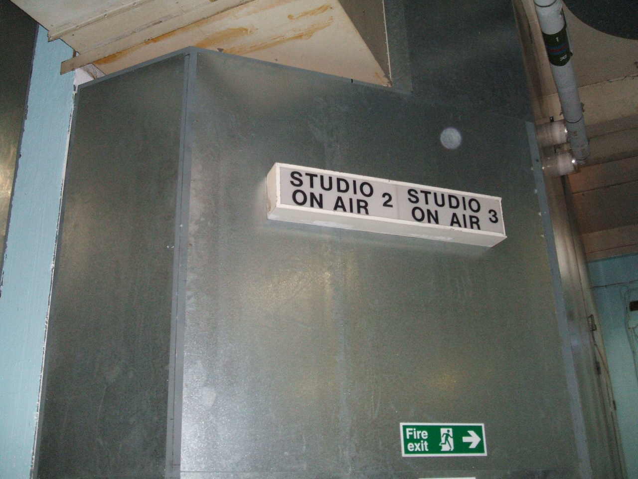 Studio 2 On Air Sign